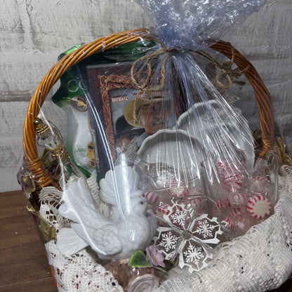Dove Theme Gift Basket