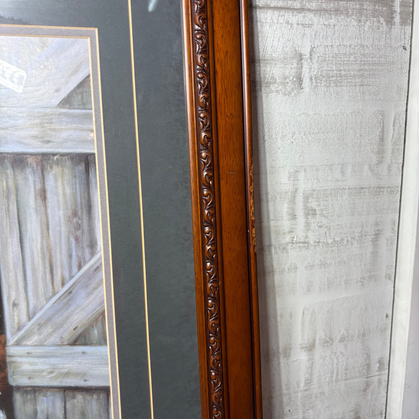 Framed Art Print Titled "Best of Friends" By Robert Duncan