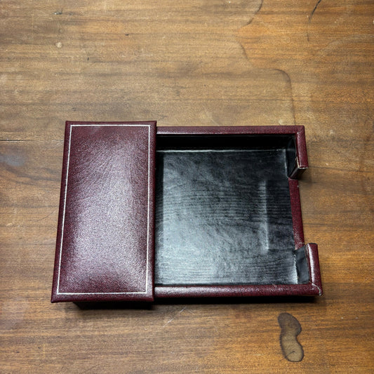 Maroon Memo/ Notes Holder