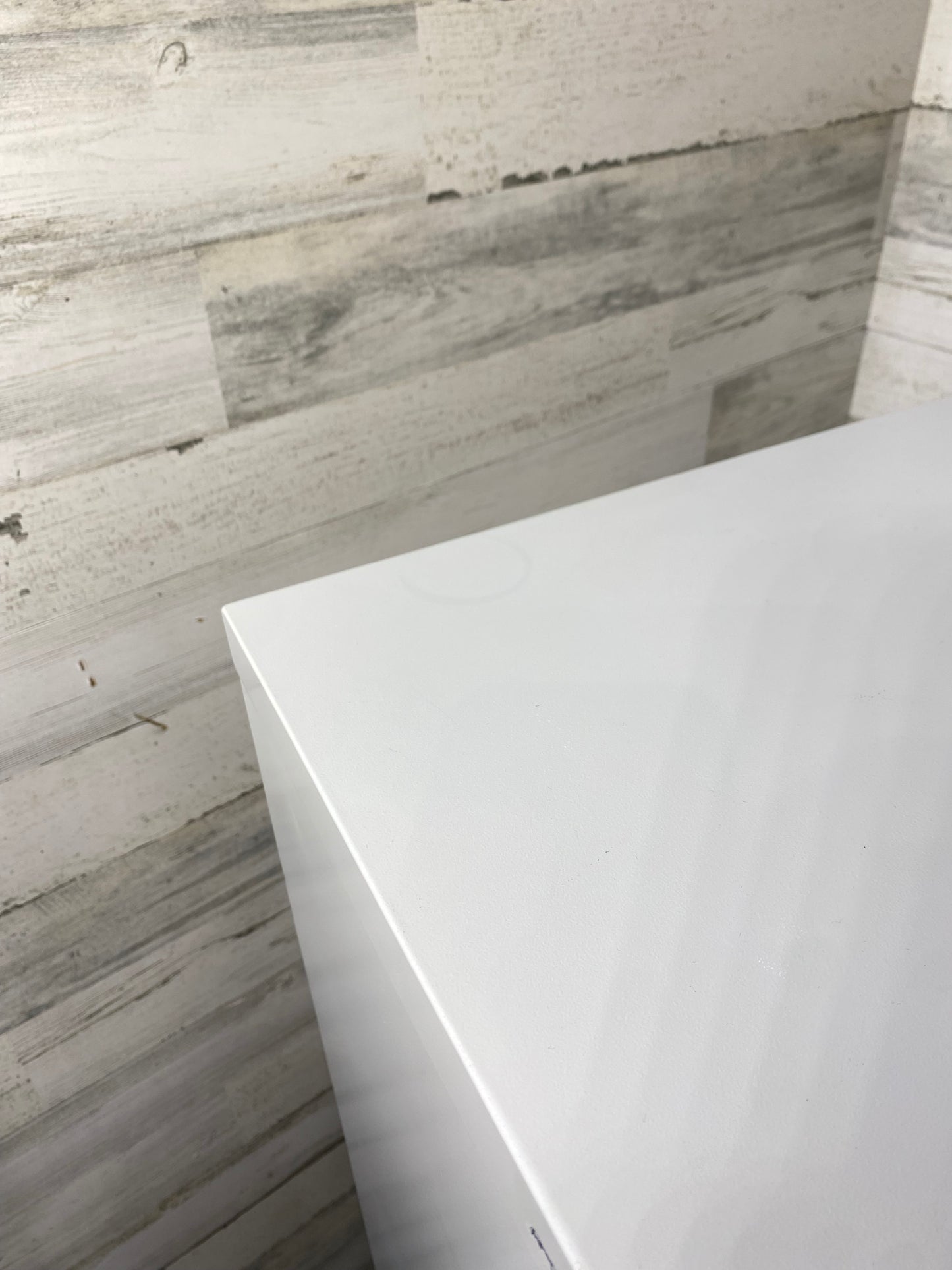 White Metal Hon 4 Drawer File Cabinet