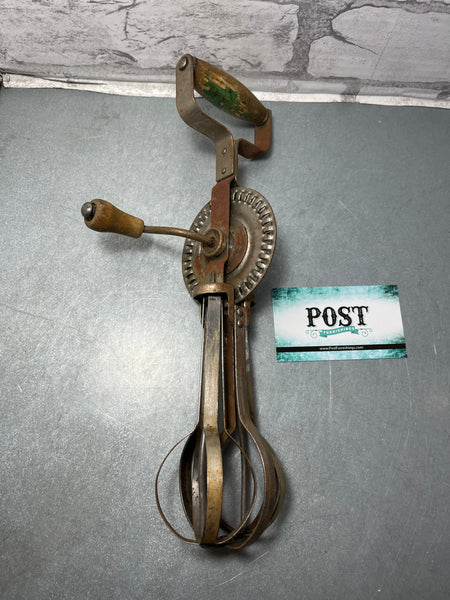 Antique Hand Rotary Mixer/ Egg Beater