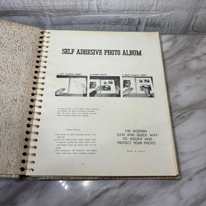 Vintage Tan Photo Album