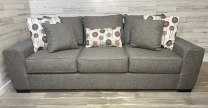Michael Nicholas Large Gray Sofa Couch