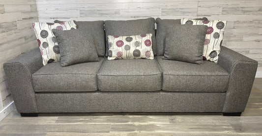 Michael Nicholas Large Gray Sofa Couch