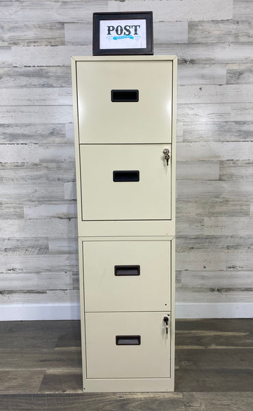 Set Of 2 Locking File Cabinets