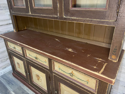 Rustic European Hutch