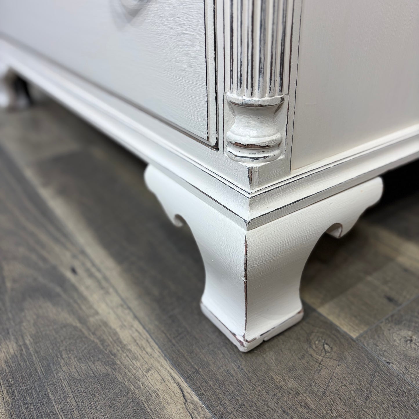 Tall White Dresser