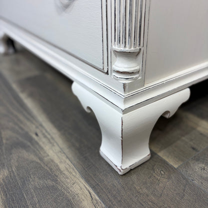 Tall White Dresser