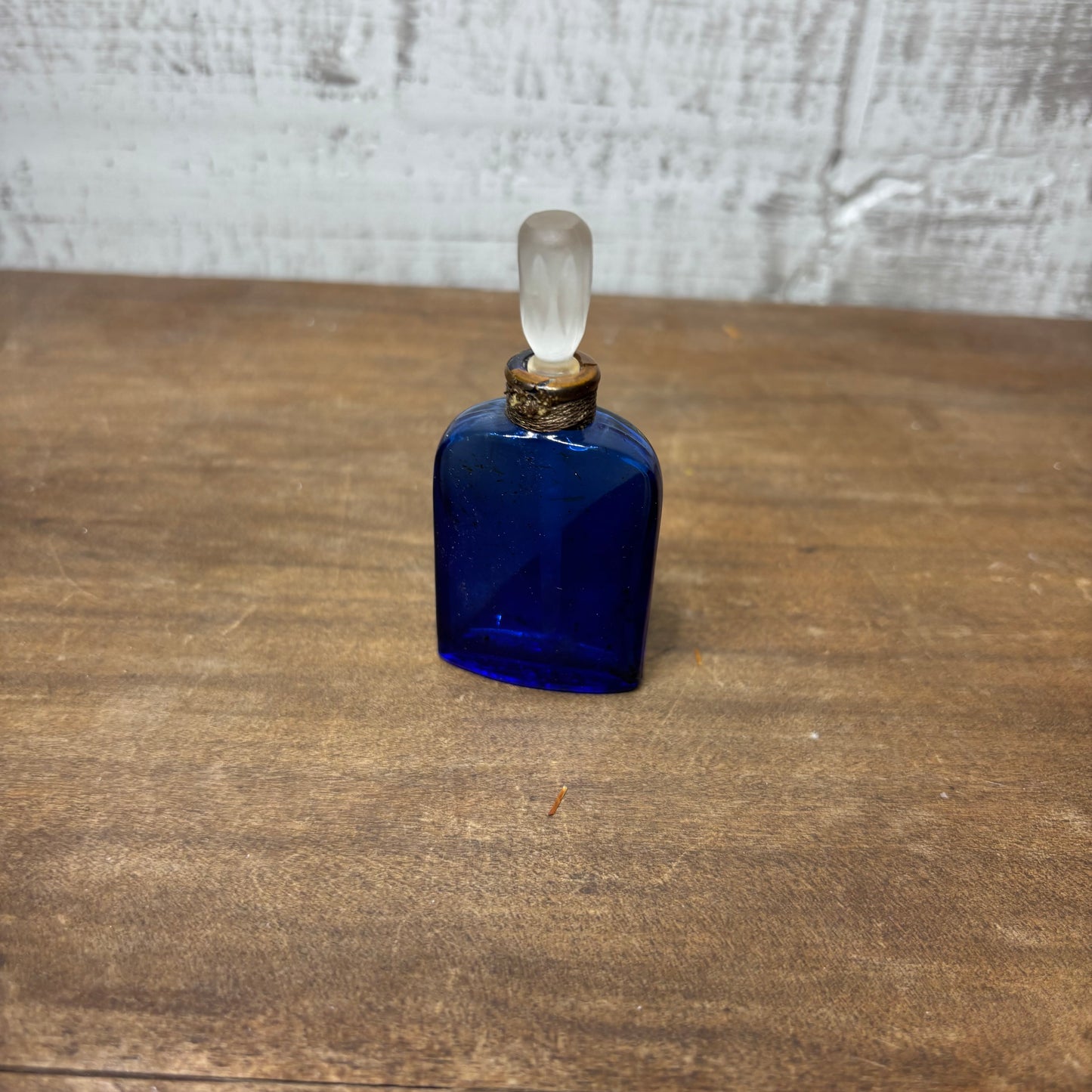 Vintage Evening In Paris Bourjois Cobalt Blue Collectable Perfume Empty Bottle