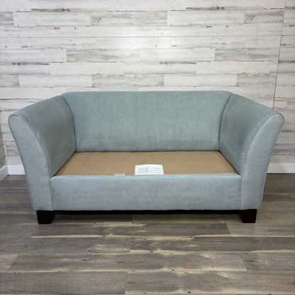 Bauhaus Blue Loveseat Sofa Couch