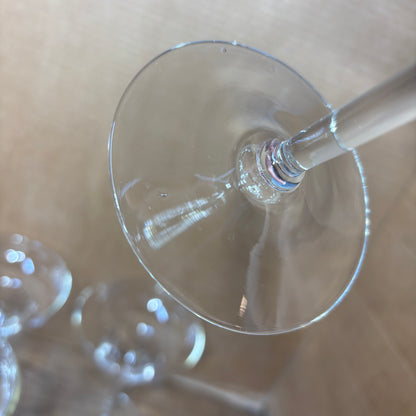 Vintage Handblown Margarita Glasses Set Of 4