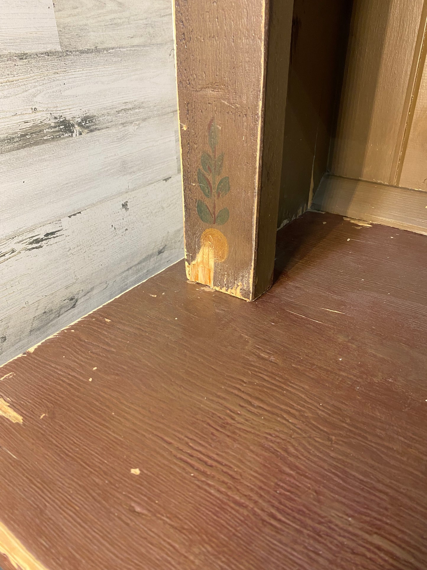 Rustic European Hutch