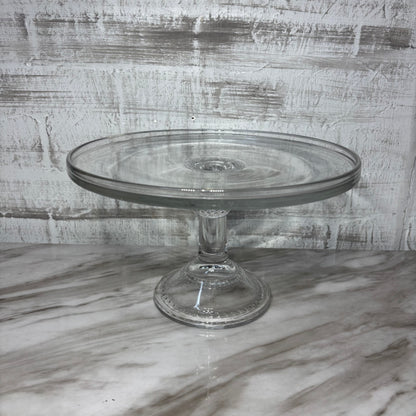 Vintage Glass Cake Stand