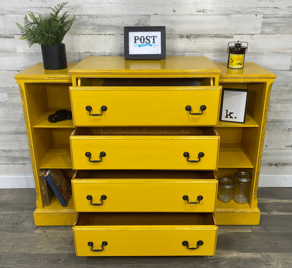 Yellow Buffet Desk