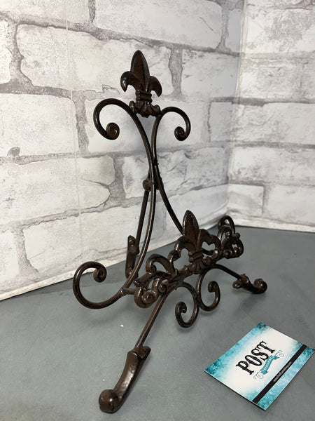 French Country Iron Stand/ Easel