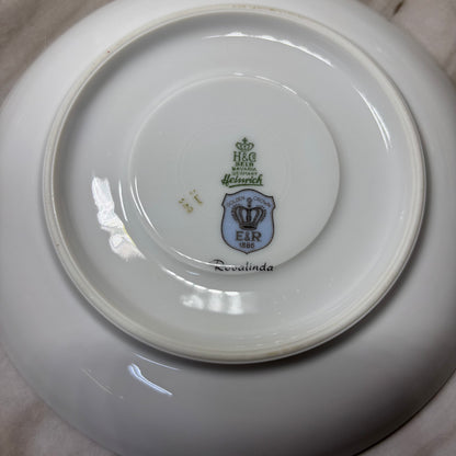 Vintage Rosalinda Heinrich (H&Co) Selb Bavaria Porcelain Dinnerware China Set