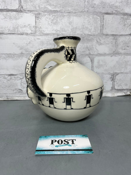 Aztec Decorative Ceramic Pitcher