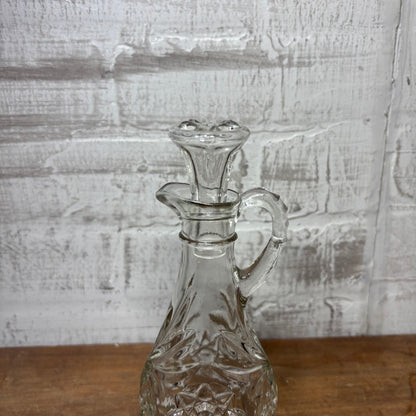 Vintage Glass Oil Decanter