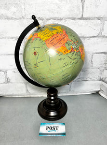 Wood Base World Globe