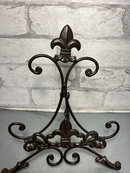 French Country Iron Stand/ Easel