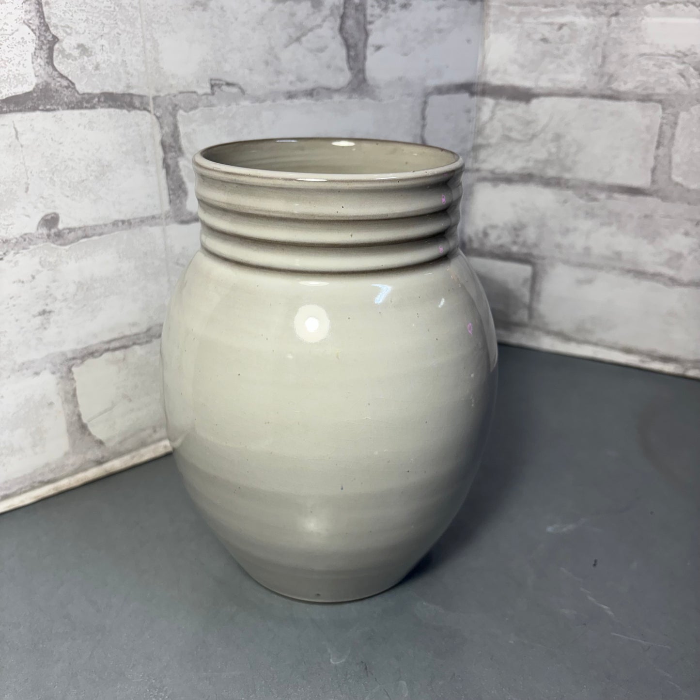 Fris Edam 7004 Mid Century Gray Vase