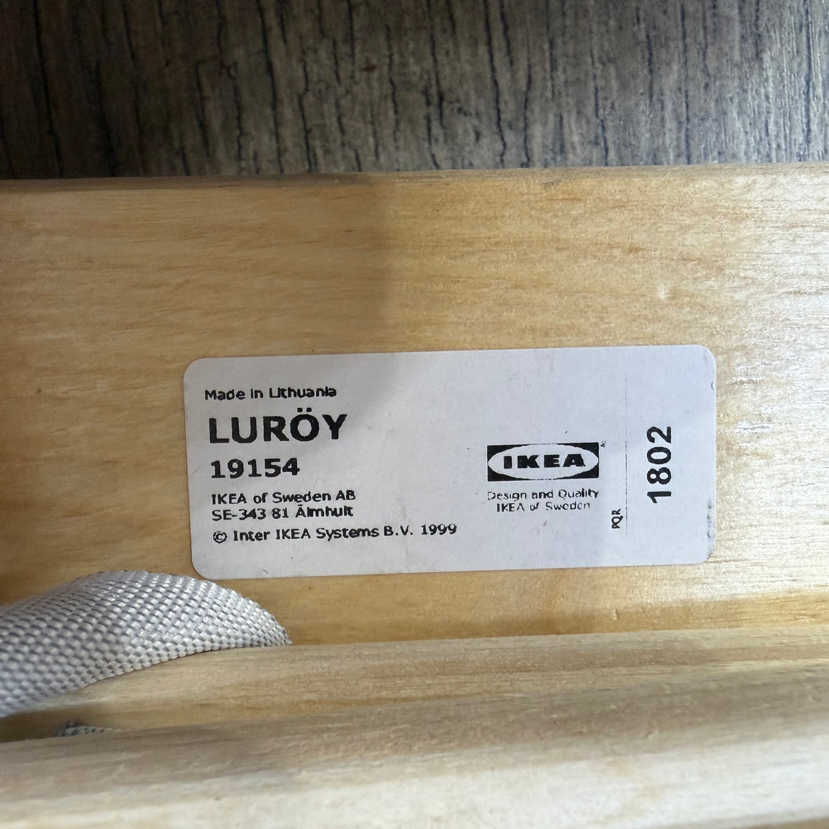 King SZ IKEA Bed Frame