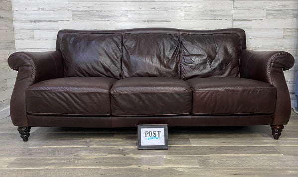 Natuzzi Editions Italian Leather Couch