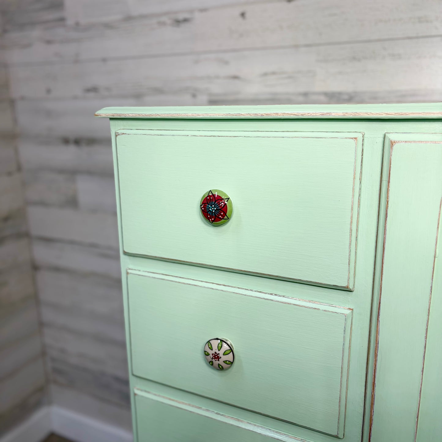 Armoire Dresser Mint Green