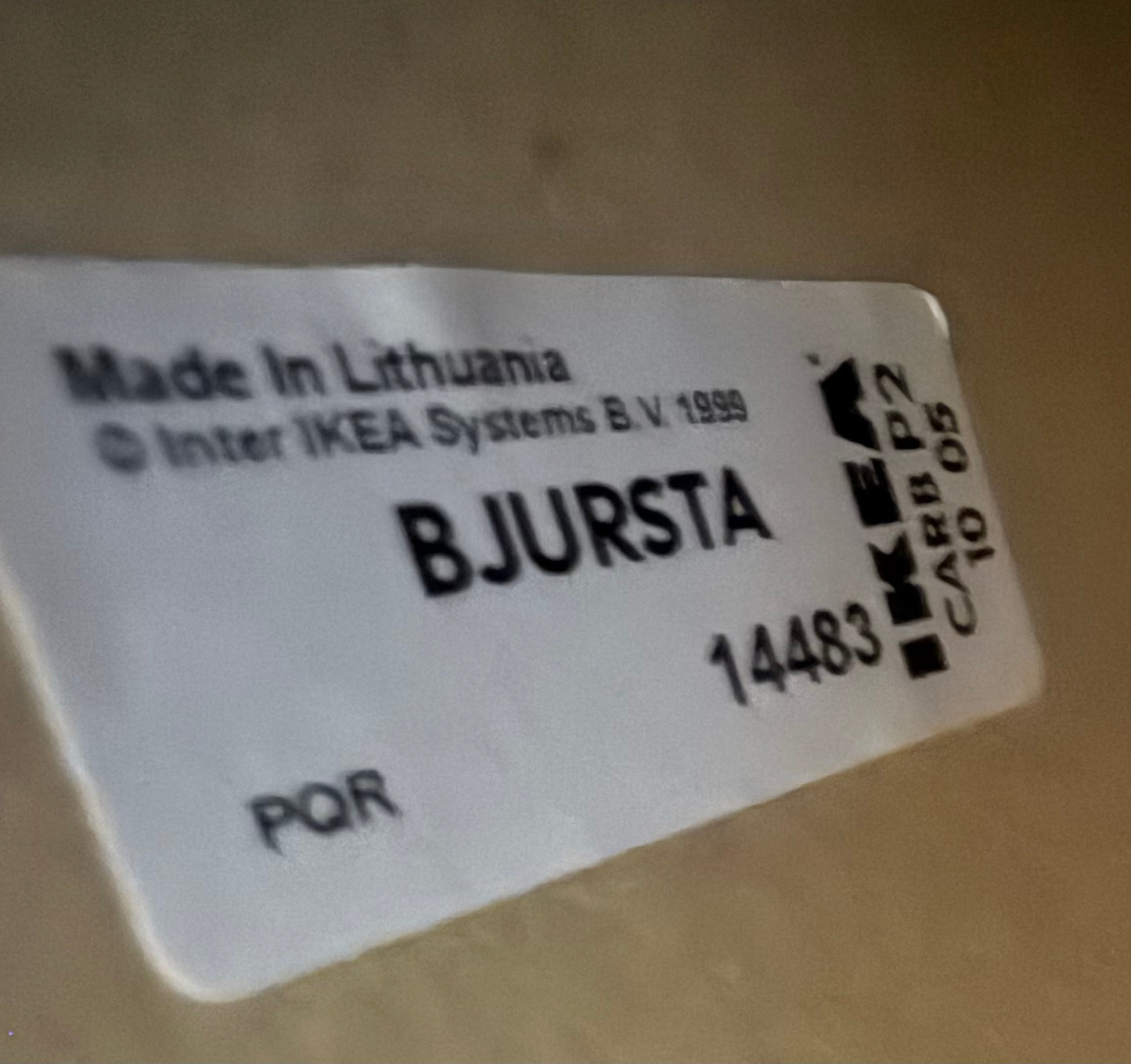Huge IKEA Extending Dining Table BJURSTA