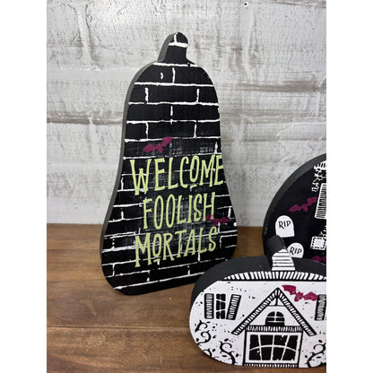 Double Sided Fall/ Halloween Decor Set