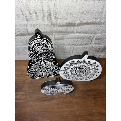 Double Sided Fall/ Halloween Decor Set