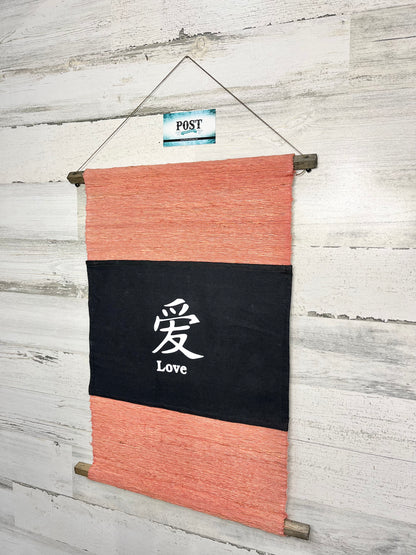 Inspirational “Love” Symbol Scroll
