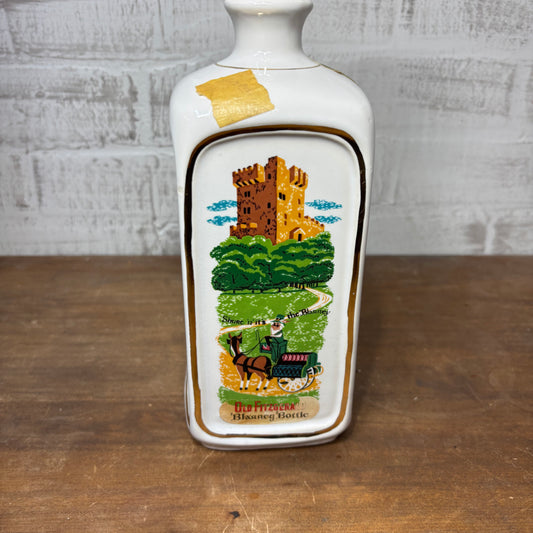Vintage 1970 Stitzel Weller Old Fitzgerald Blarney Bottle Irish Ireland Decanter