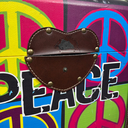 Peace Sign Keepsake Chest *No Latch*