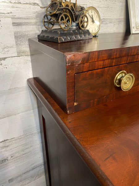 Antique Empire Mahogany Dresser Chest