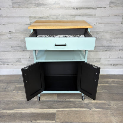 Small Rolling Kitchen Island Coffee Cart