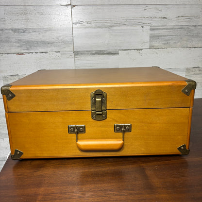 Crosley Retro Style Suitcase Portable Turntable Record Player