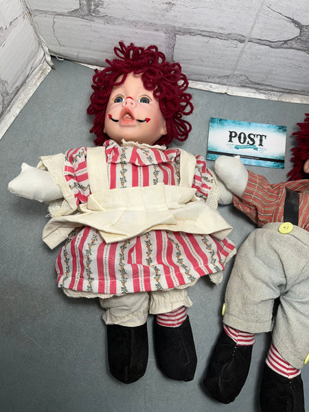 Raggedy Ann and Andy Broadway Collection Doll Set