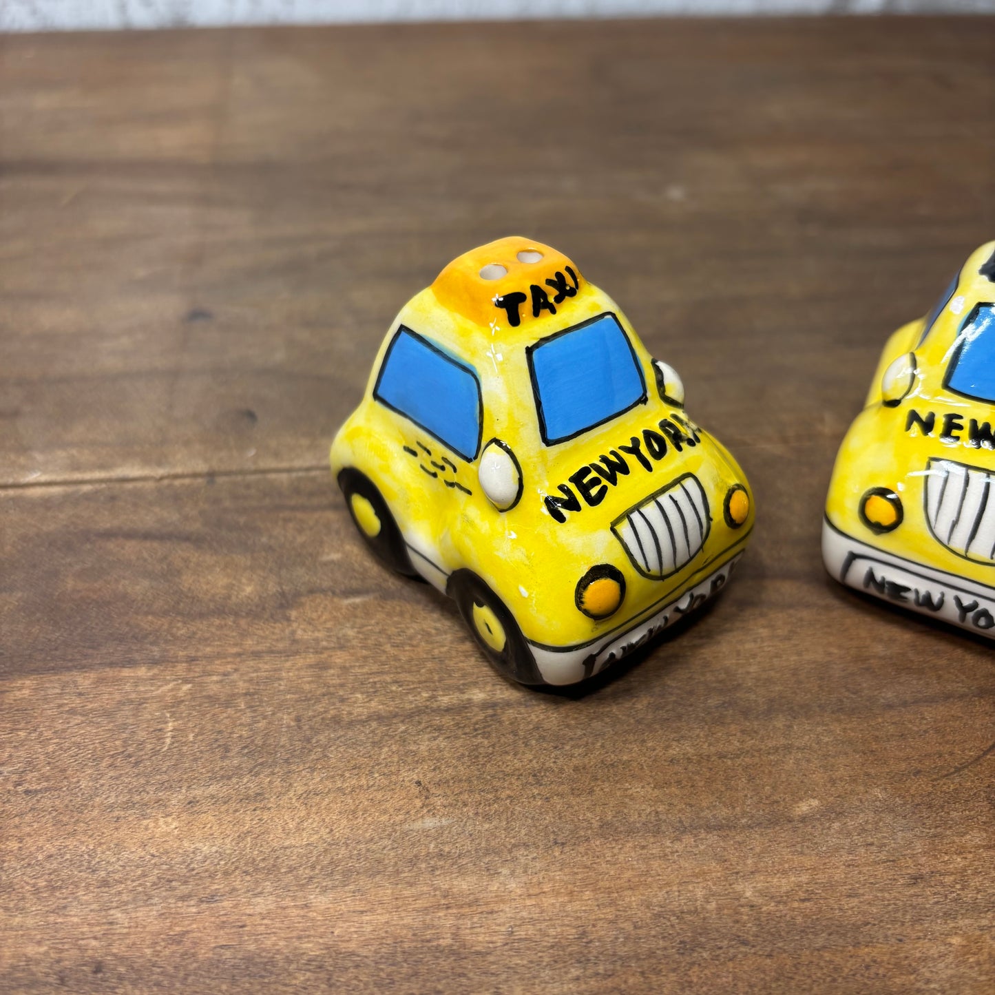 New York Taxi Salt & Pepper Shakers