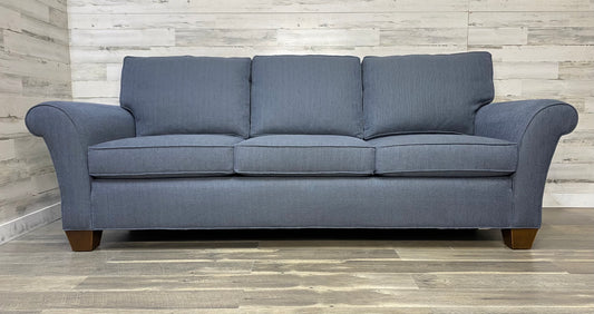 Stickley Gray/Blue Sofa Couch