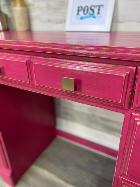 Hot Pink Barbie Desk