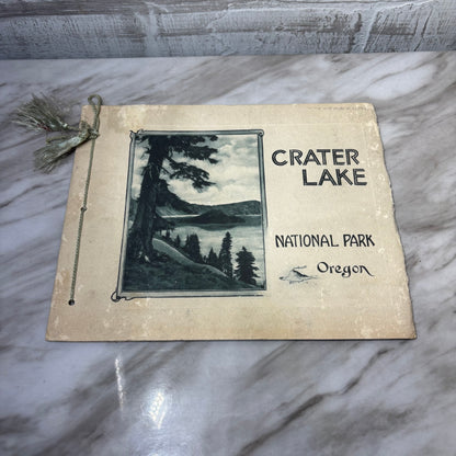 Vintage Souvenir Booklet Crater Lake National Park