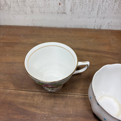 Vintage Teacup Set Of 4 #4