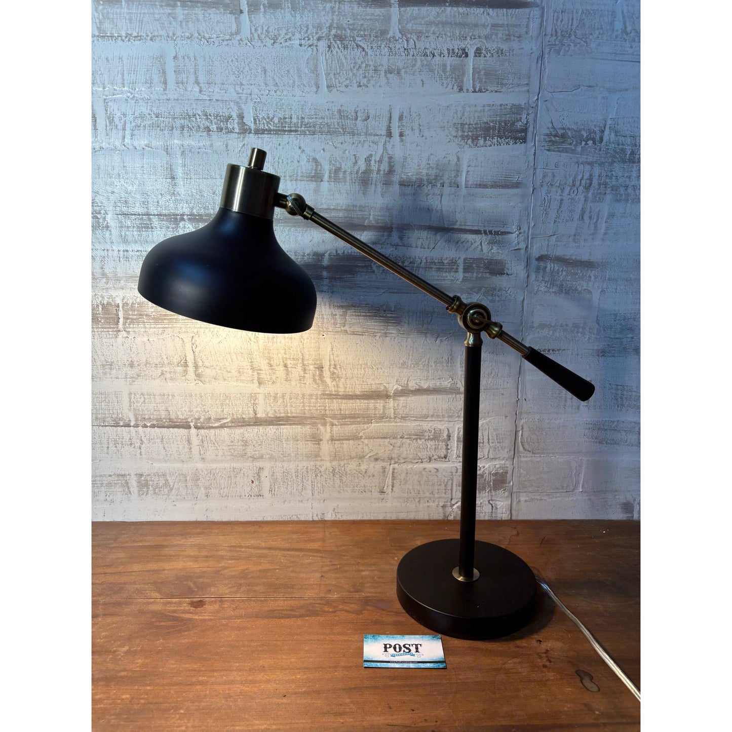 Industrial Adjustable Table Lamp
