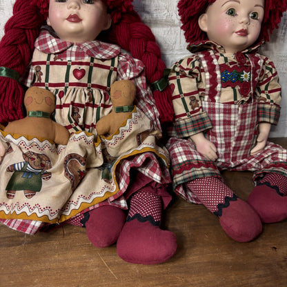 Marie Osmond Porcelain Hansel & Gretel Dolls
