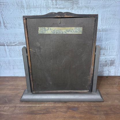 Antique Large Swivel Pedestal Frame Picture Frame