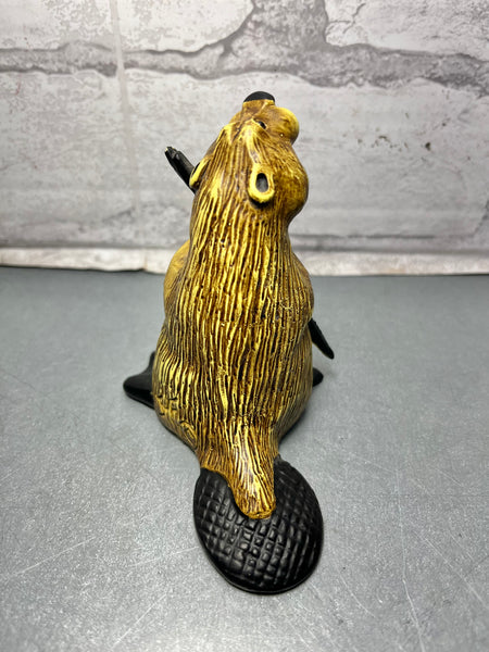 Bearfoots Beaver Sassy Mini Figurine Jeff Fleming Big Sky Carvers