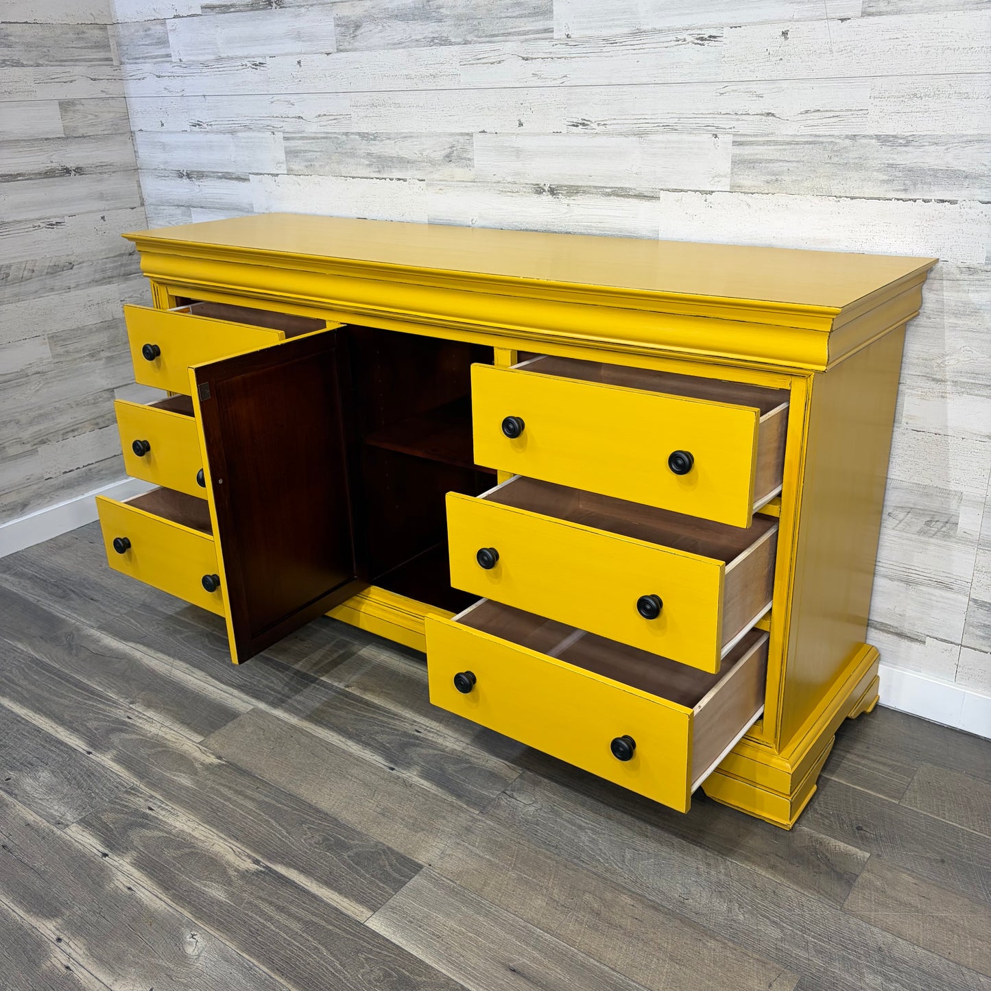 Large Yellow Dresser