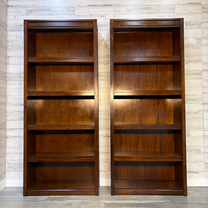 Set Of 2 Crate & Barrel Payton Bookshelves