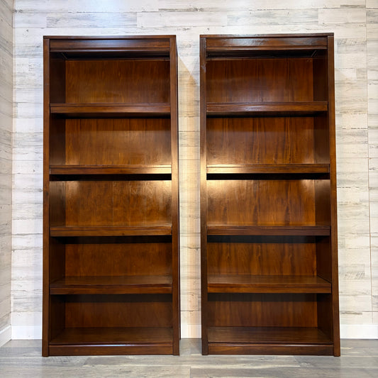 Set Of 2 Crate & Barrel Payton Bookshelves